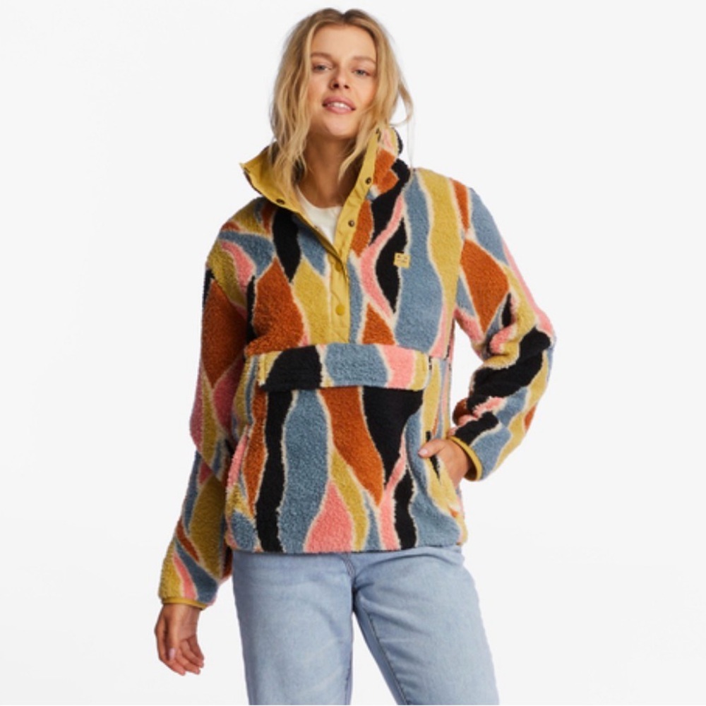 Billabong Switchback Sherpa Fleece Pullover